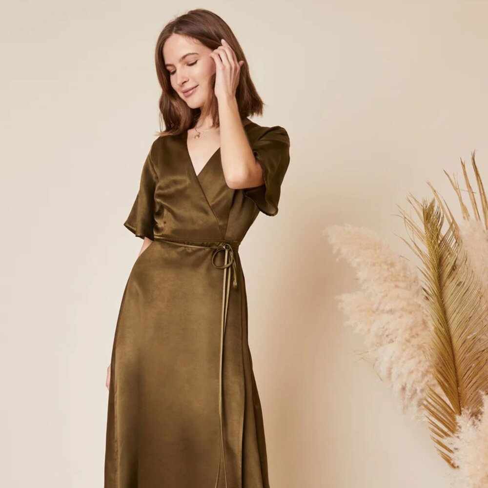 Whimsy + Row Lola Wrap Dress